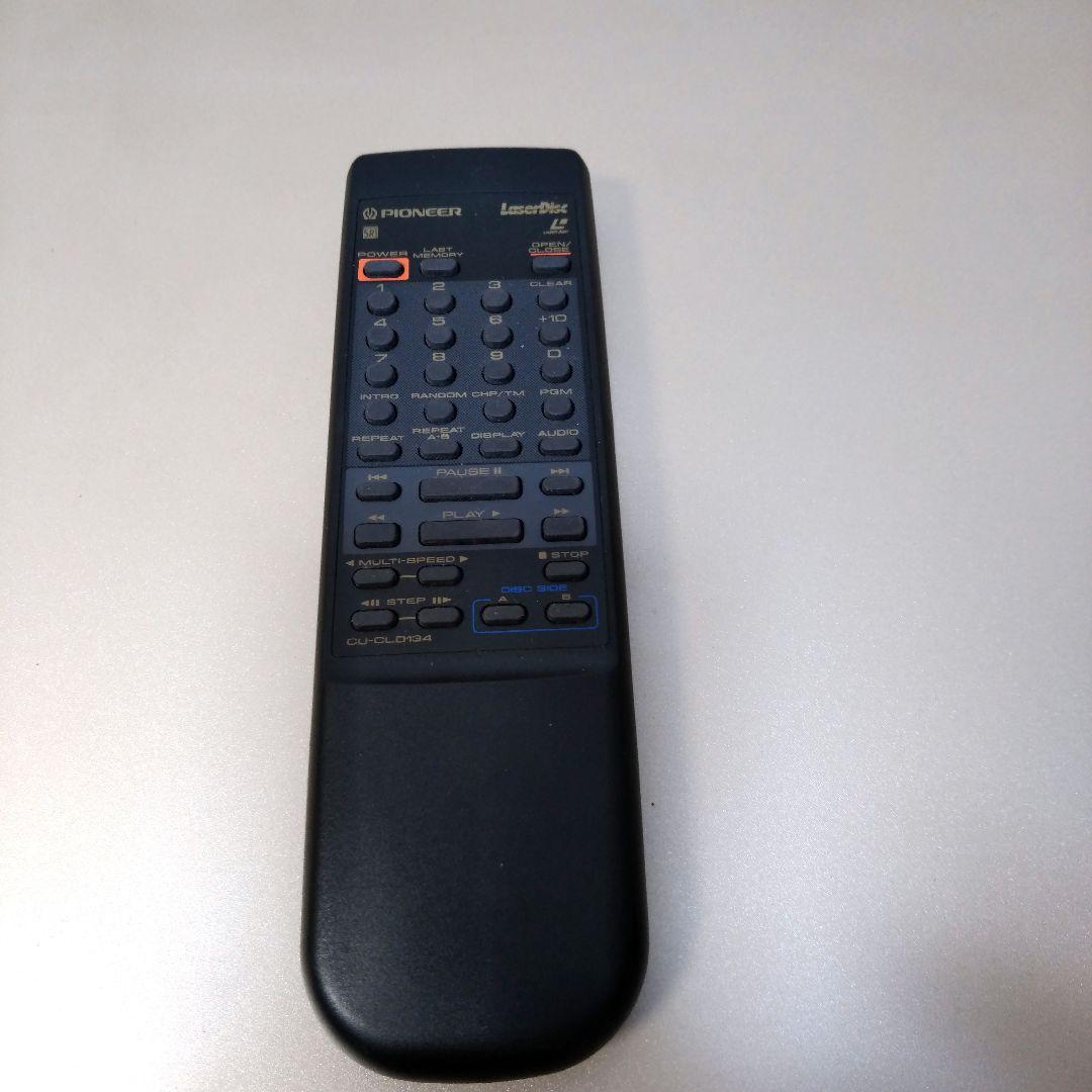 パイオニア　LDプレーヤー　CLD-R5　リモコン付き