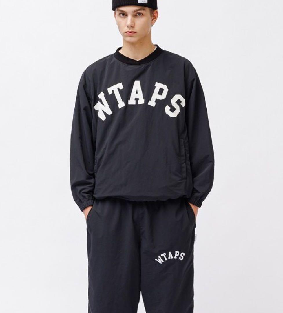 美品 WTAPS Finder LS Nylon Tussah \"Black\"