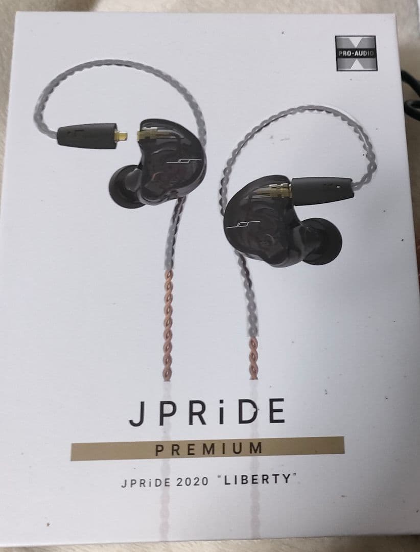 JPRiDE LIBERTY リケーブル可能イヤホン BTR-1 2つ付属