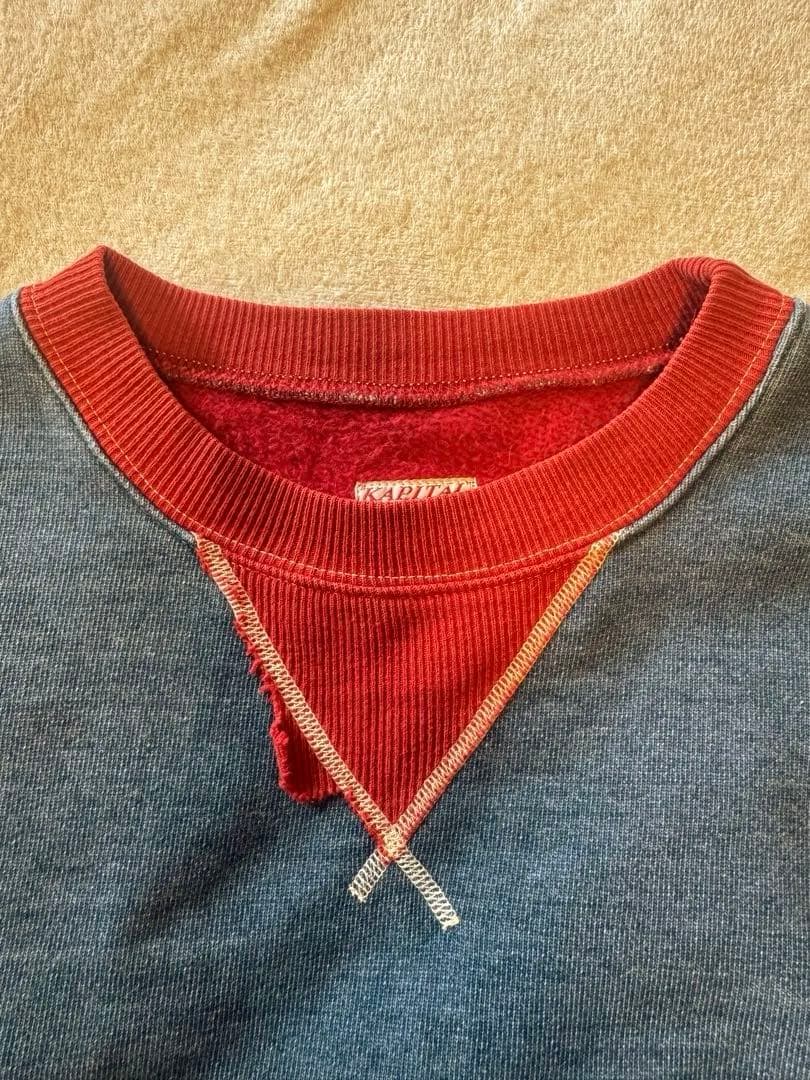 KAPITAL スウェット 青 赤 サイズ3