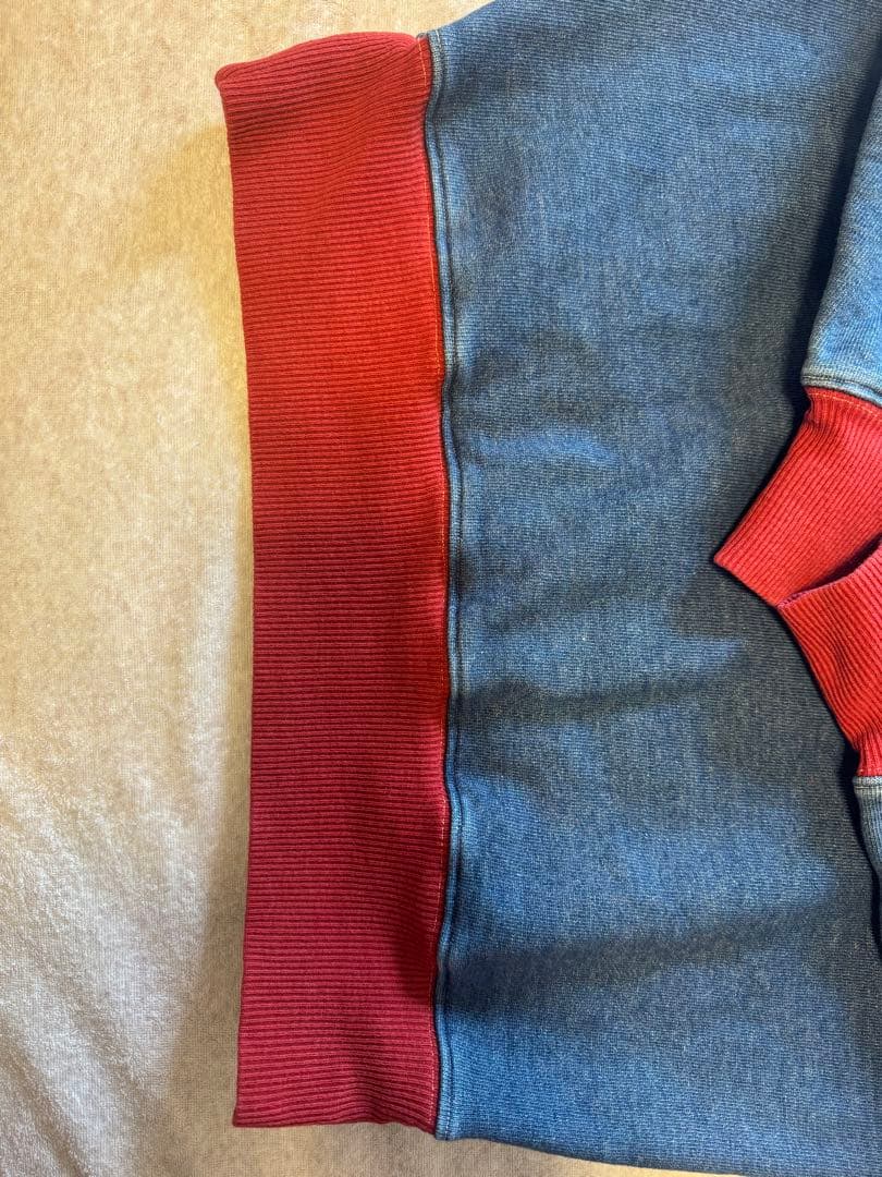 KAPITAL スウェット 青 赤 サイズ3