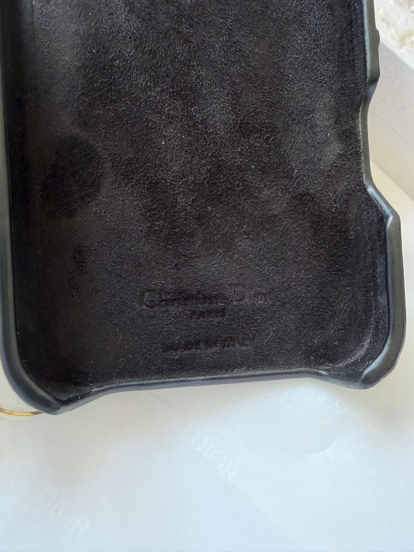 ディオール　iPhone17promaxケース✳︎未使用に近い