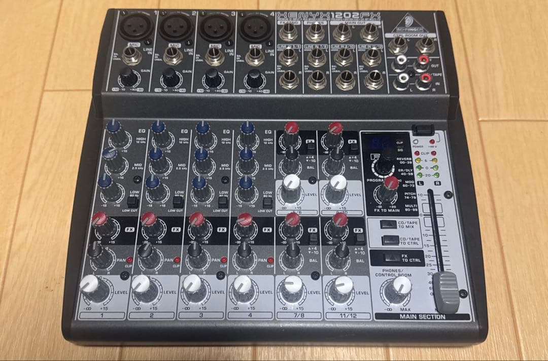 BEHRINGER XENYX 1202FX ミキサー ベリンガー