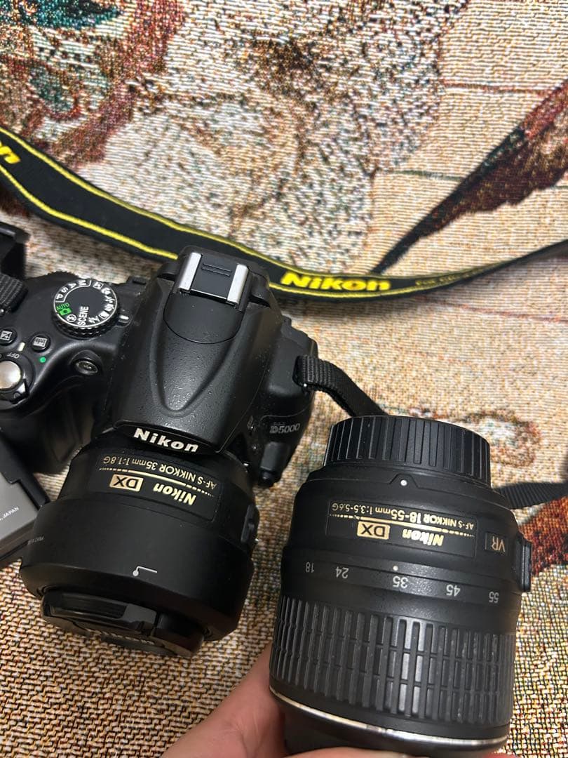 Nikon D5000 セット売りのみ　バラ売り不可　月末まで出品