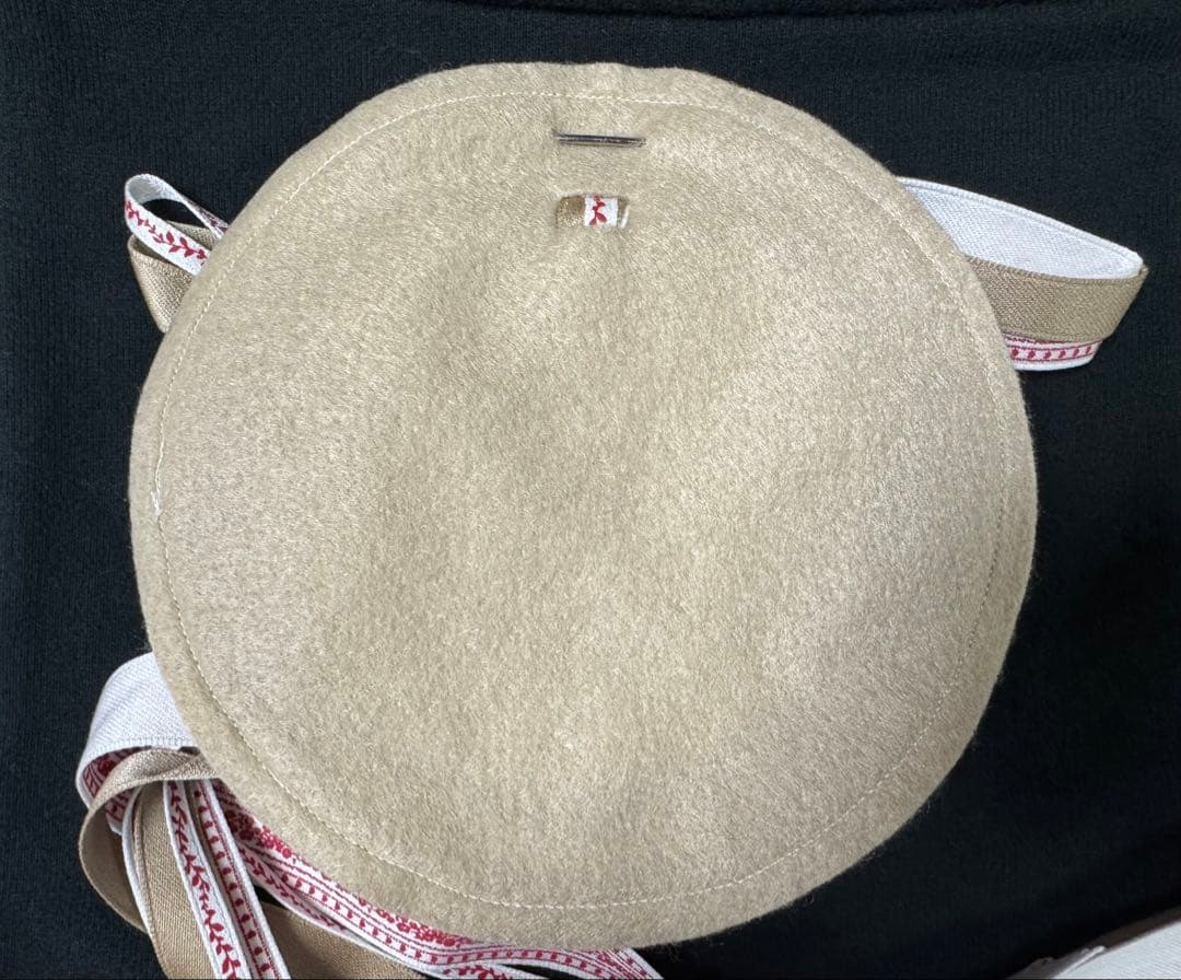 ピンクハウス ワッペン くま刺繍 リボンブローチ