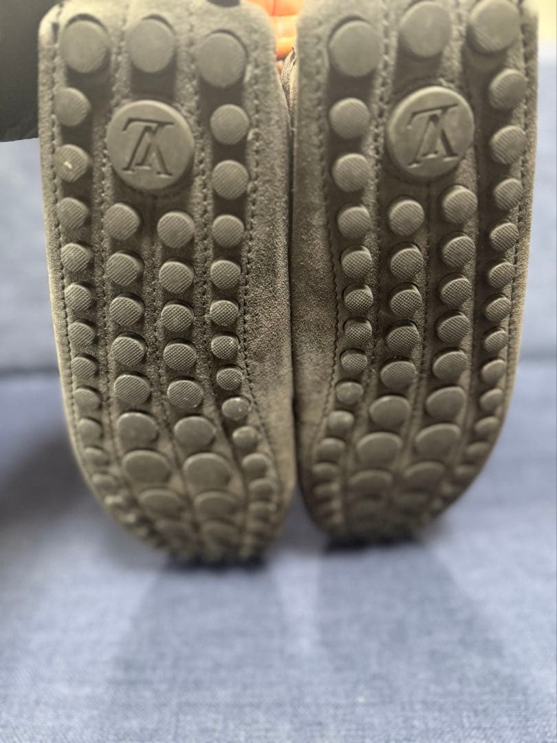 【よしひろ】ルイヴィトン　メンズ　ブルーグレースエード サイズ8.5