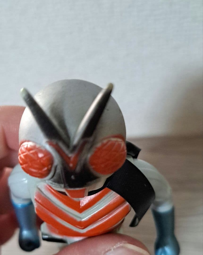 ソフビ　仮面ライダーX　ポピー　ミドルサイズ