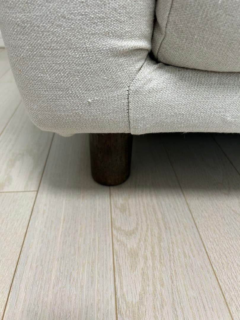 無印良品 MUJI ソファ本体 １シーター ウレタン ポケットコイル + カバー