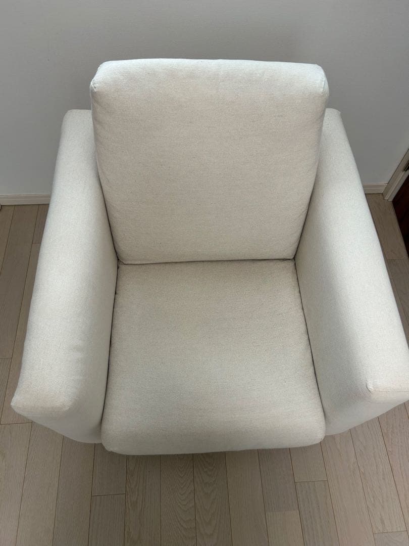 無印良品 MUJI ソファ本体 １シーター ウレタン ポケットコイル + カバー