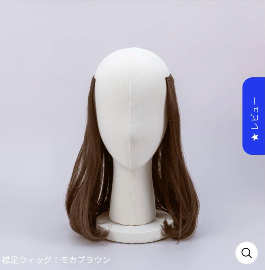 バレン医療用帽子/BAREN襟足ウィッグ