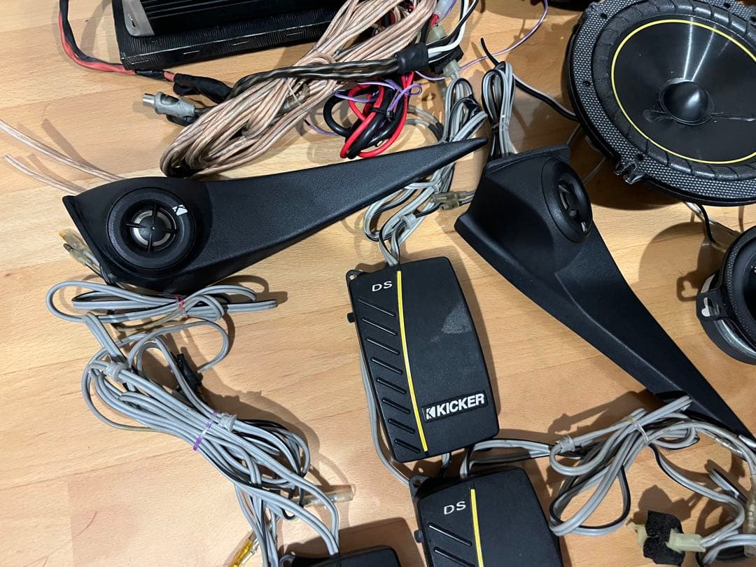 6個セット KICKER 11DS6.2 クロスオーバーツイーター16.5 cm