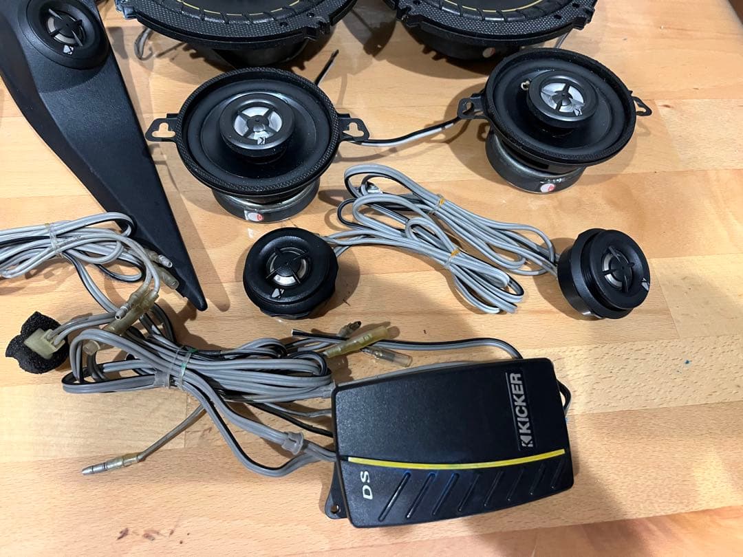 6個セット KICKER 11DS6.2 クロスオーバーツイーター16.5 cm