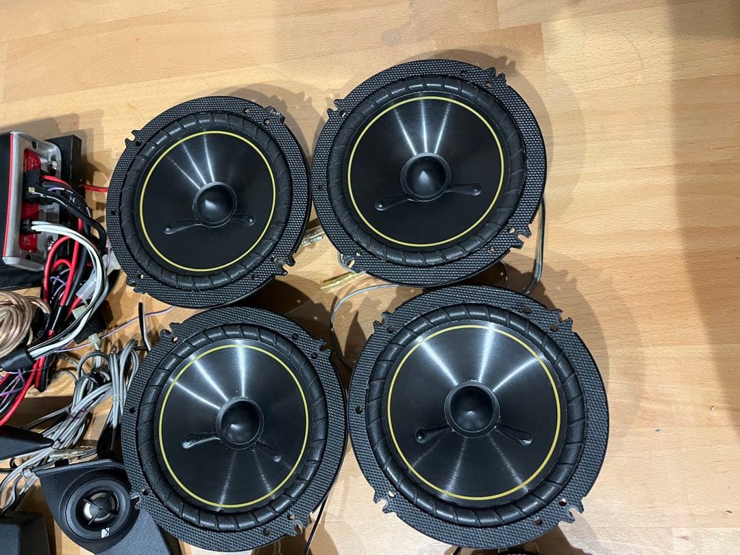 6個セット KICKER 11DS6.2 クロスオーバーツイーター16.5 cm