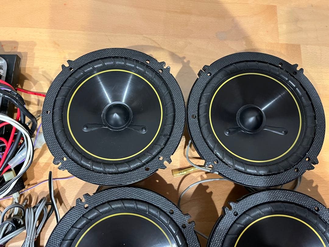 6個セット KICKER 11DS6.2 クロスオーバーツイーター16.5 cm