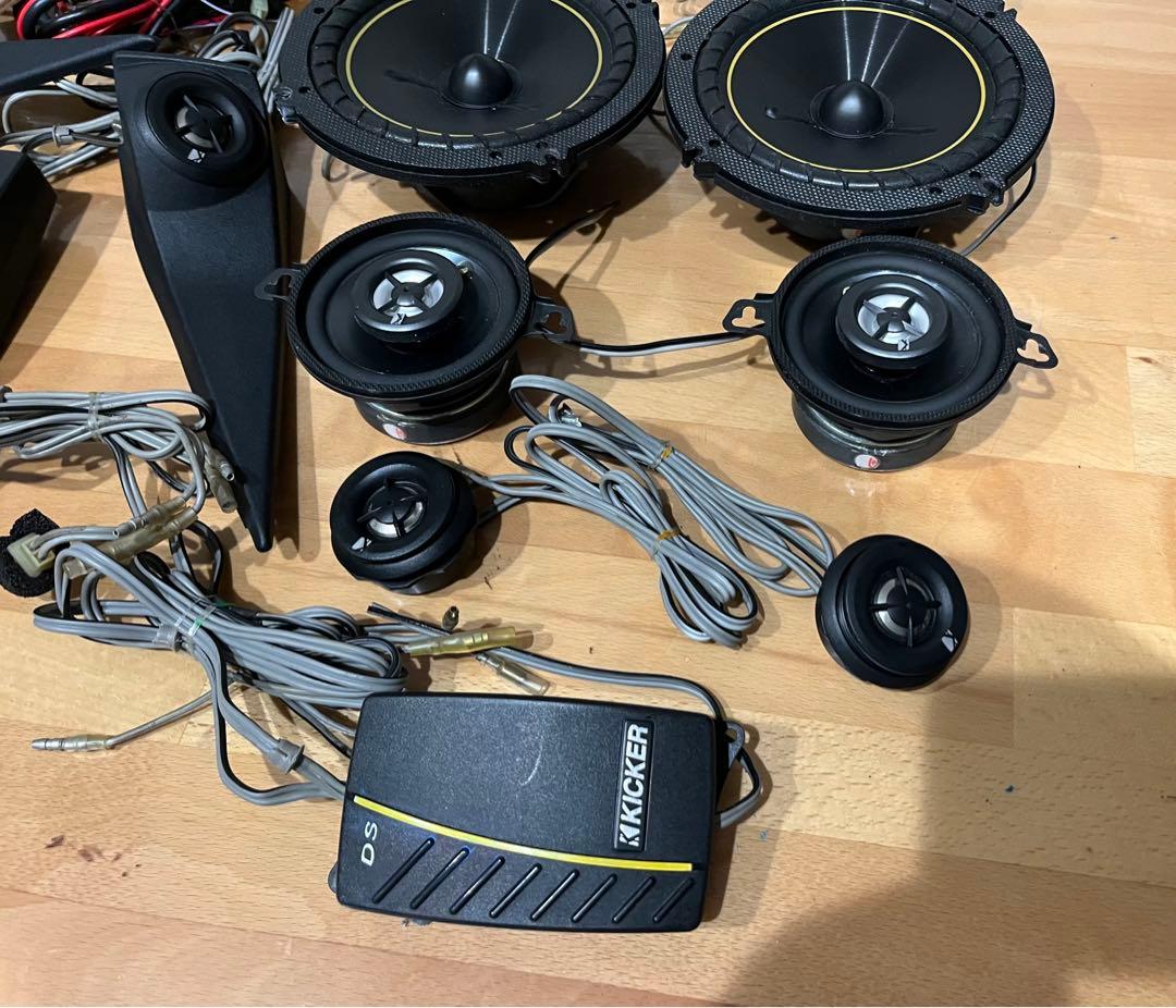 6個セット KICKER 11DS6.2 クロスオーバーツイーター16.5 cm