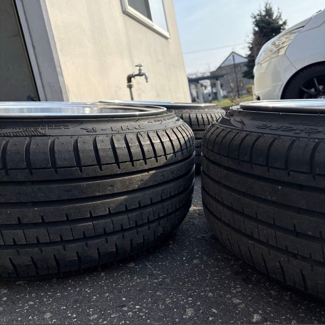 【廃盤サイズ】RAYS TE37V 17インチ 114.3-4H 4本セット