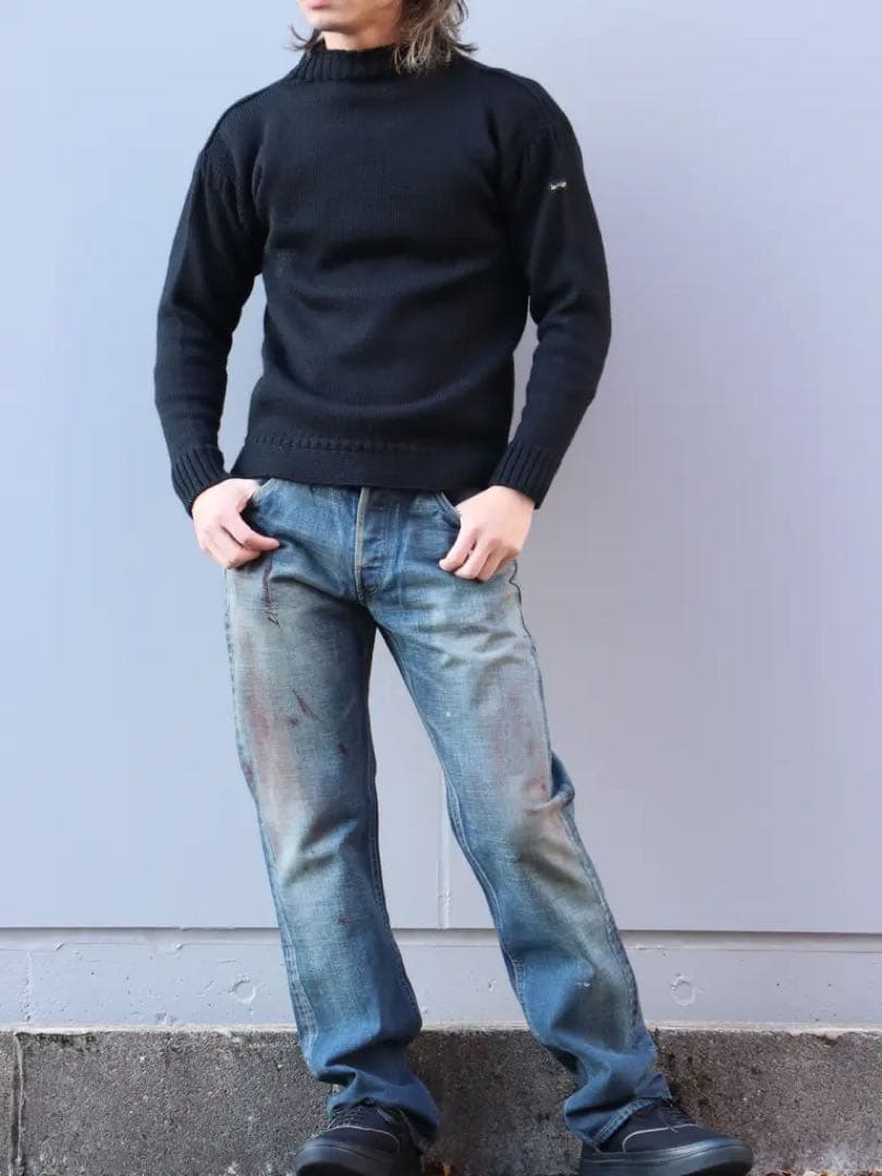 ルイスレザー ニット FISHERMAN'S JUMPER Mk.2 半額