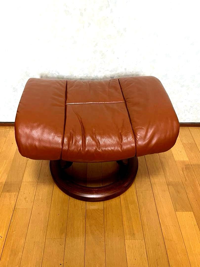 ば*ん様 EKORNES Stresslessレザー リクライニングチェアセット
