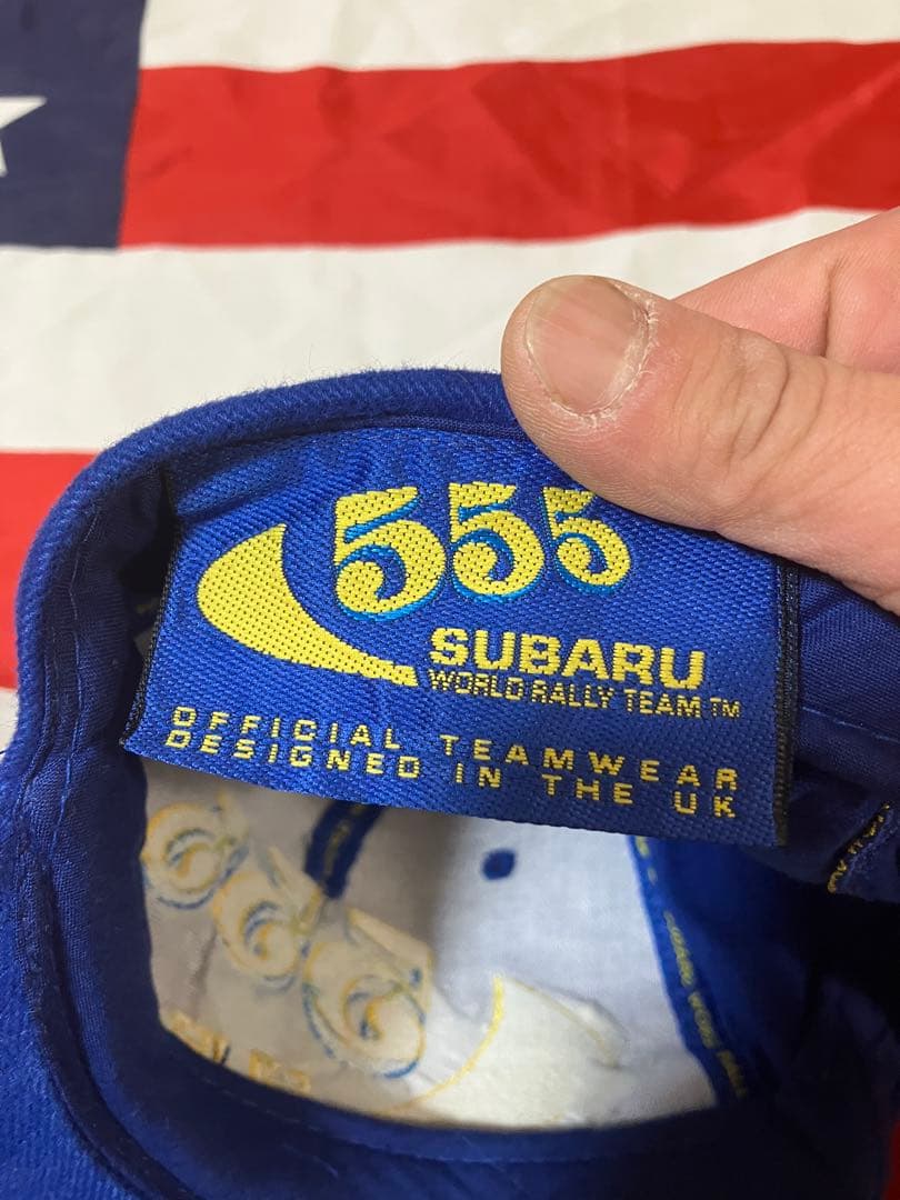 SUBARU WORLD RALLY TEAM スナップバック キャップ 555