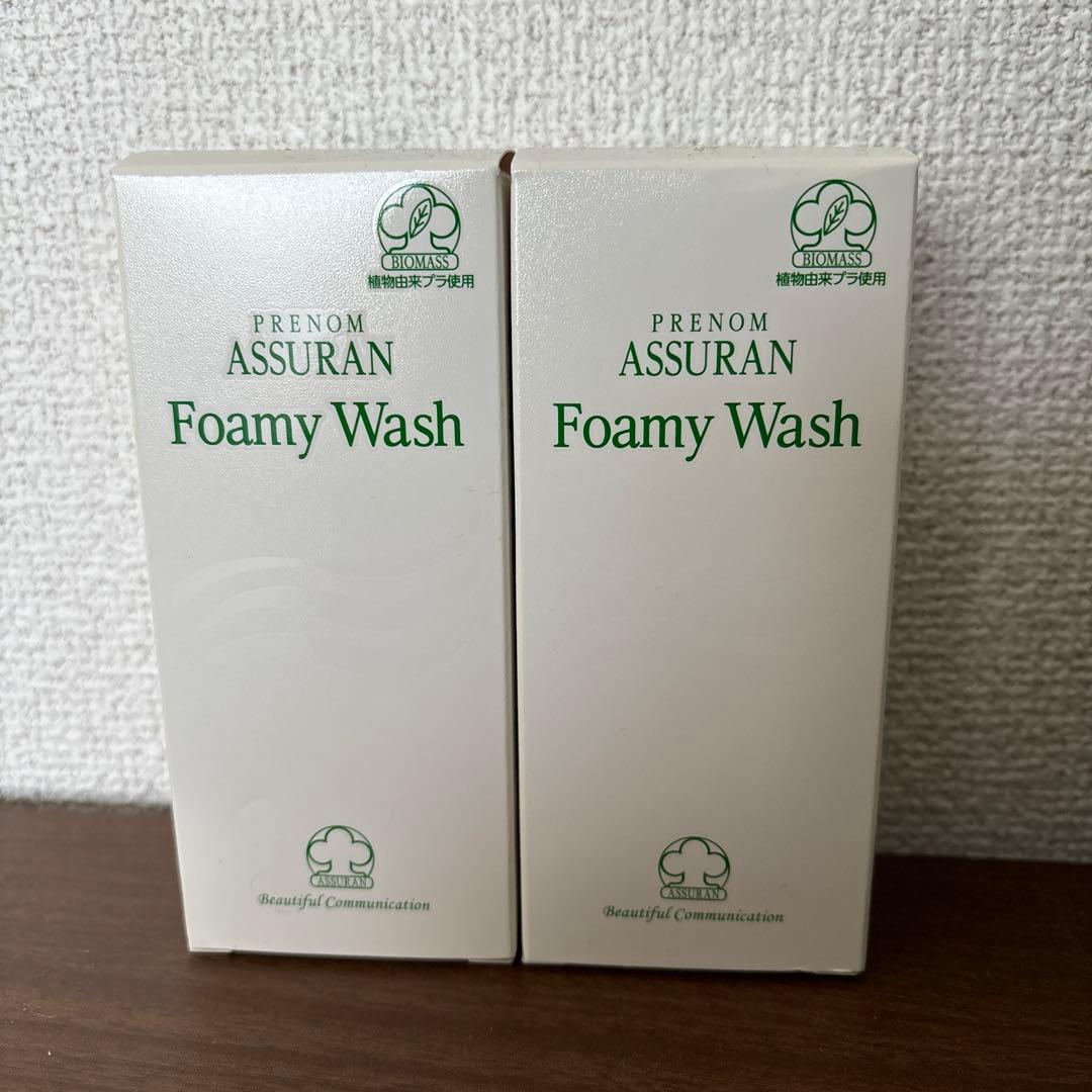 ASSURAN Foamy Wash 180ml 2本セット　詰め替えのみ