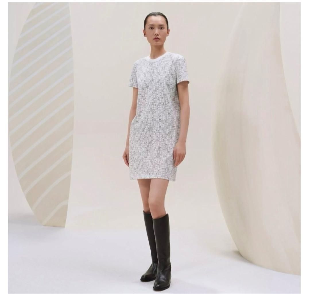 新品　エルメス　2025SS ボルデュック　Tシャツ　チュニック