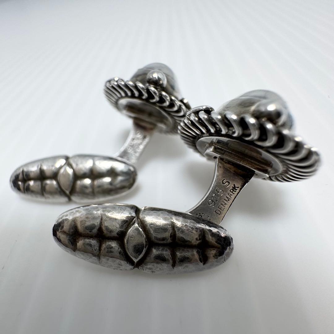 正規品   925 17 カフスボタン SILVER