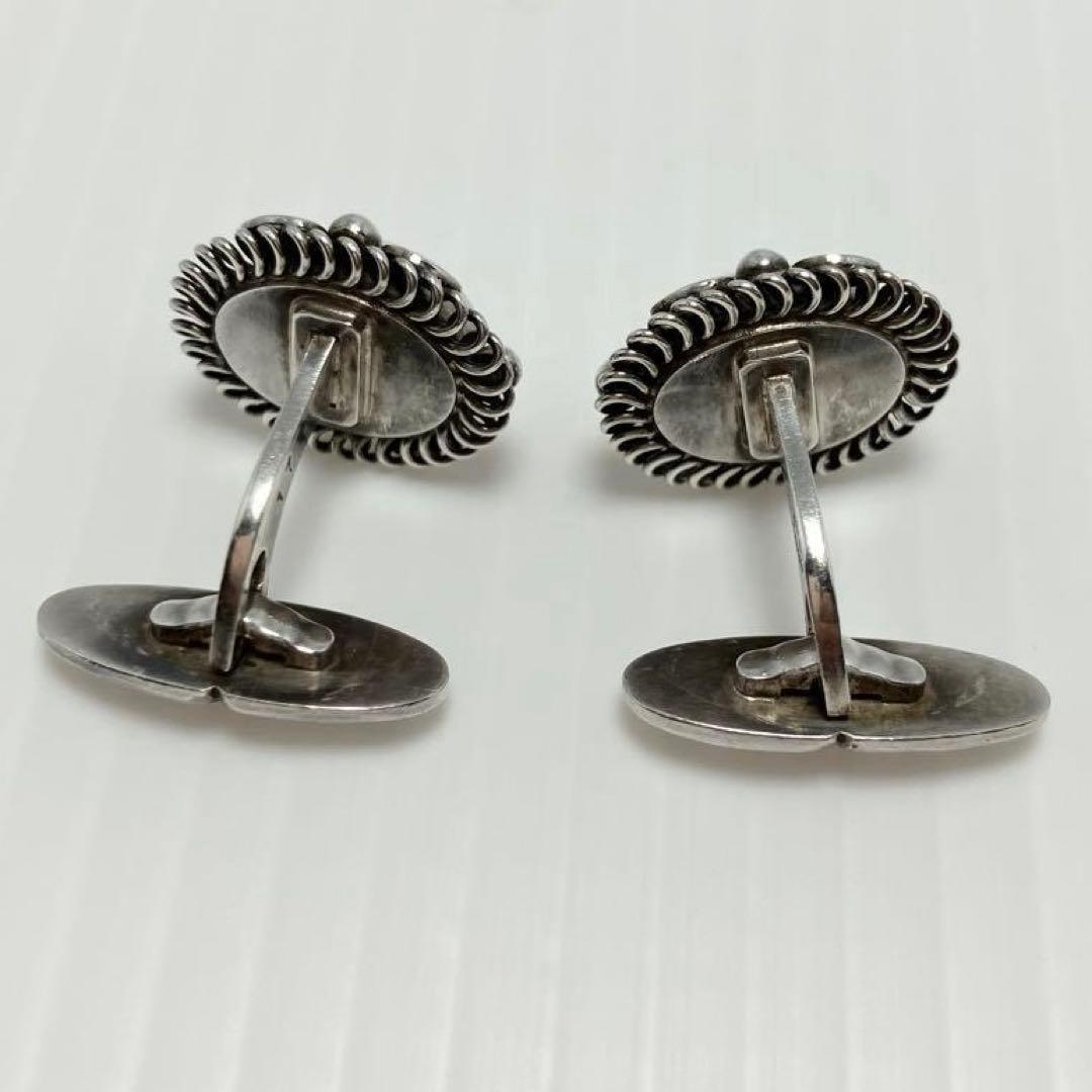 正規品   925 17 カフスボタン SILVER