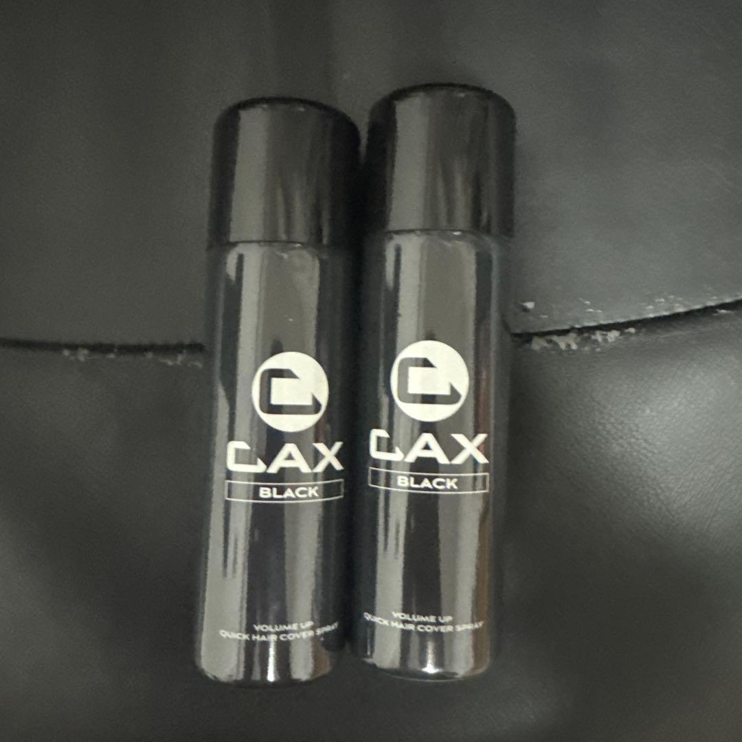 【新品未開封】100g CAX カックス ヘアスプレー ブラック 6本セット