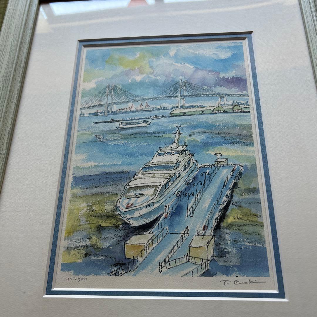 榎木孝明　リトグラフ