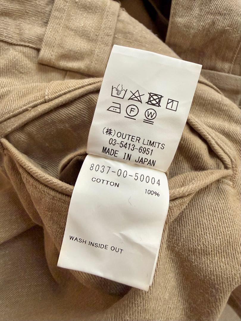 Nigel Cabourn ナイジェルケーボン　厚手コットンパンツ36 ベージュ