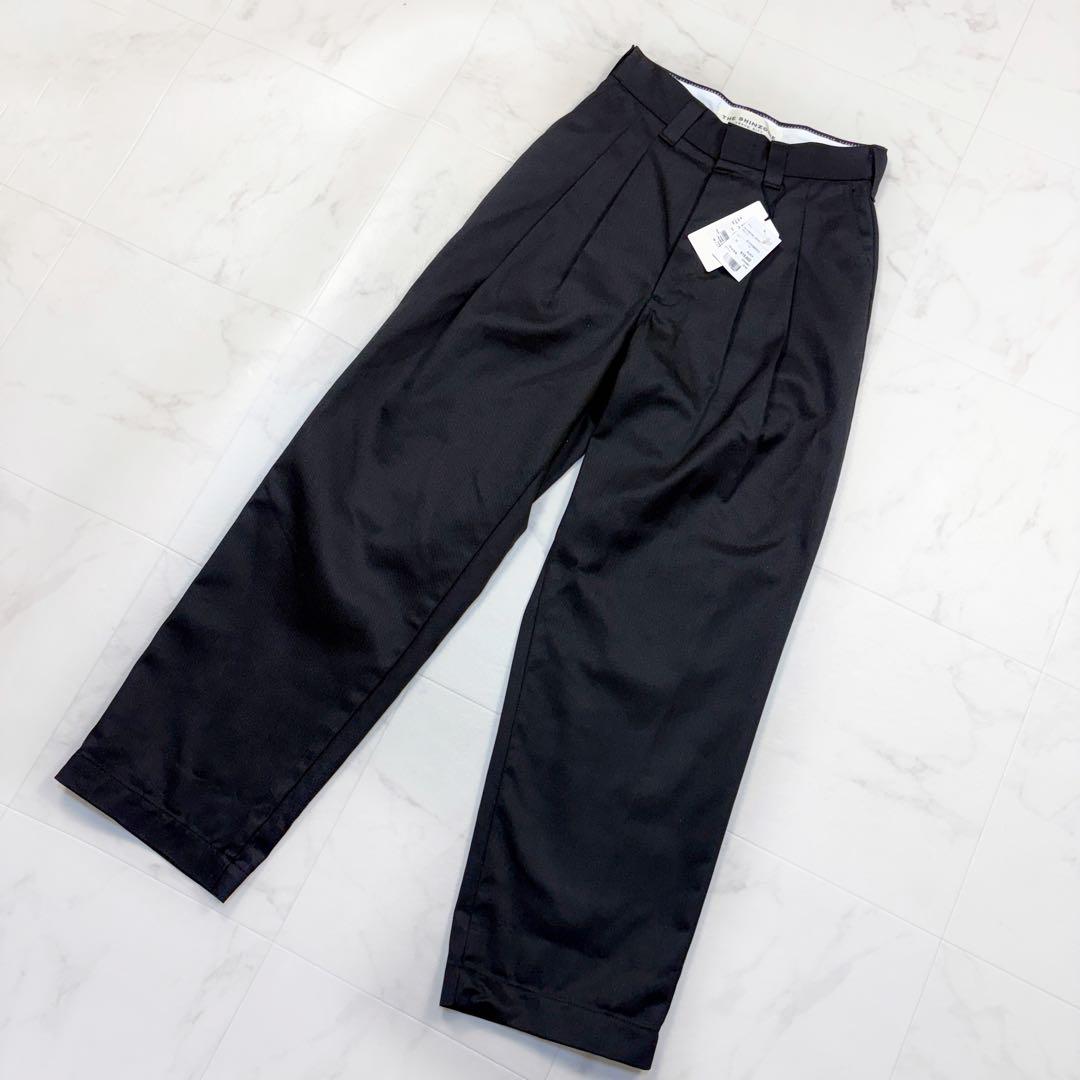 新品タグ付き！シンゾーン　トムボーイパンツ　黒　34 タックパンツ　スケーター
