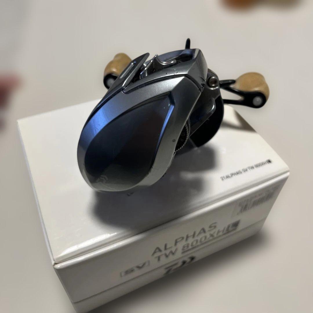 Daiwa アルファスSVTW 800XHL（ハンドルノブカスタム）