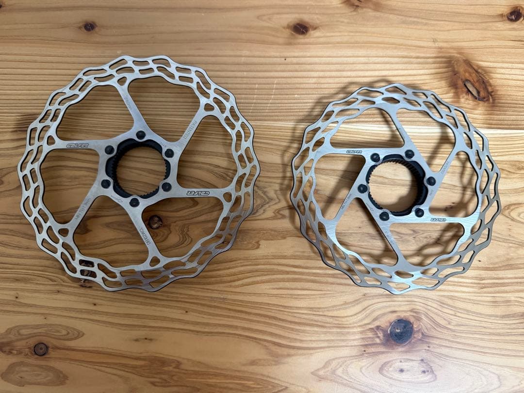 GALFER ディスクブレーキローター 160mm 140mm センターロック