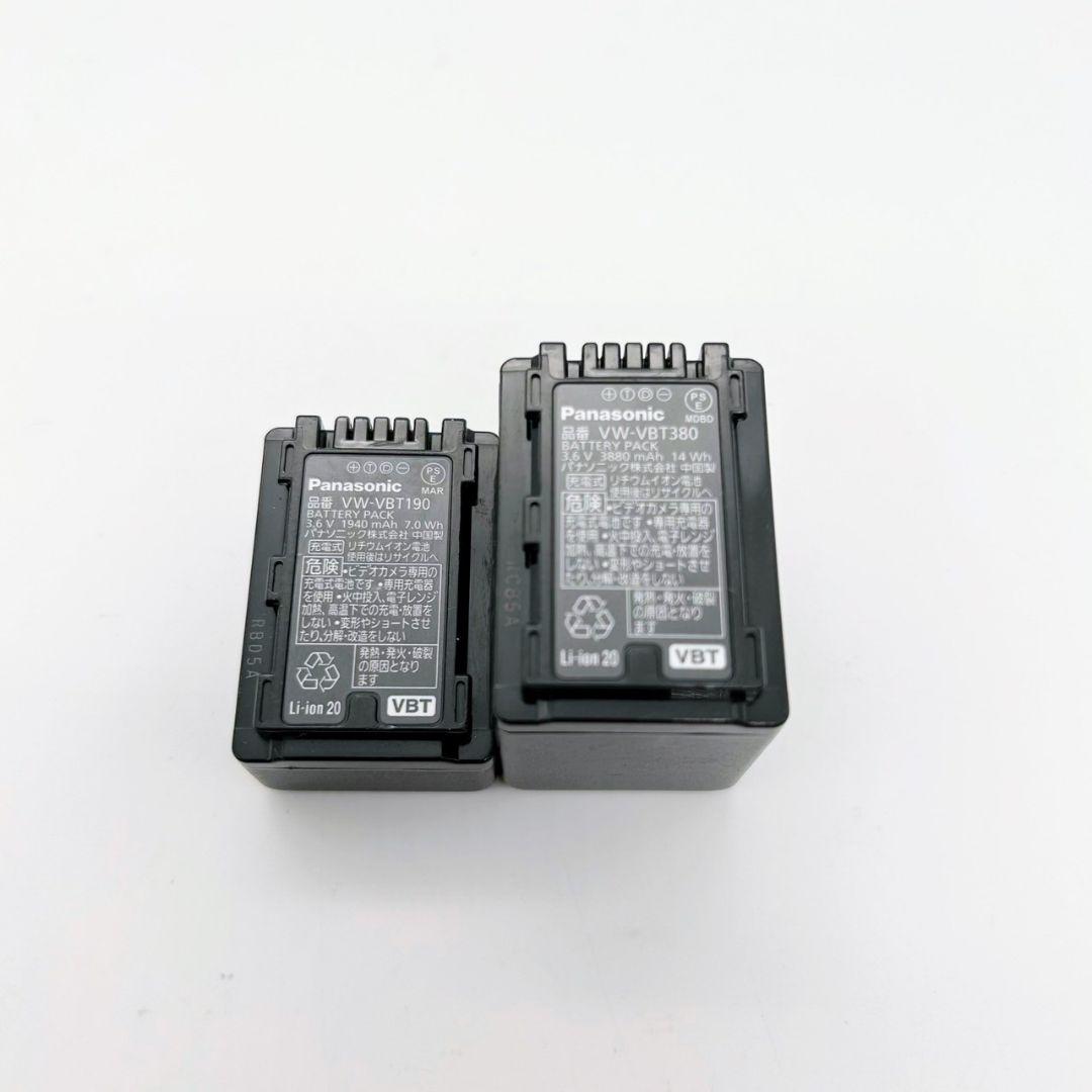 パナソニック Panasonic V520M バッテリー2個付