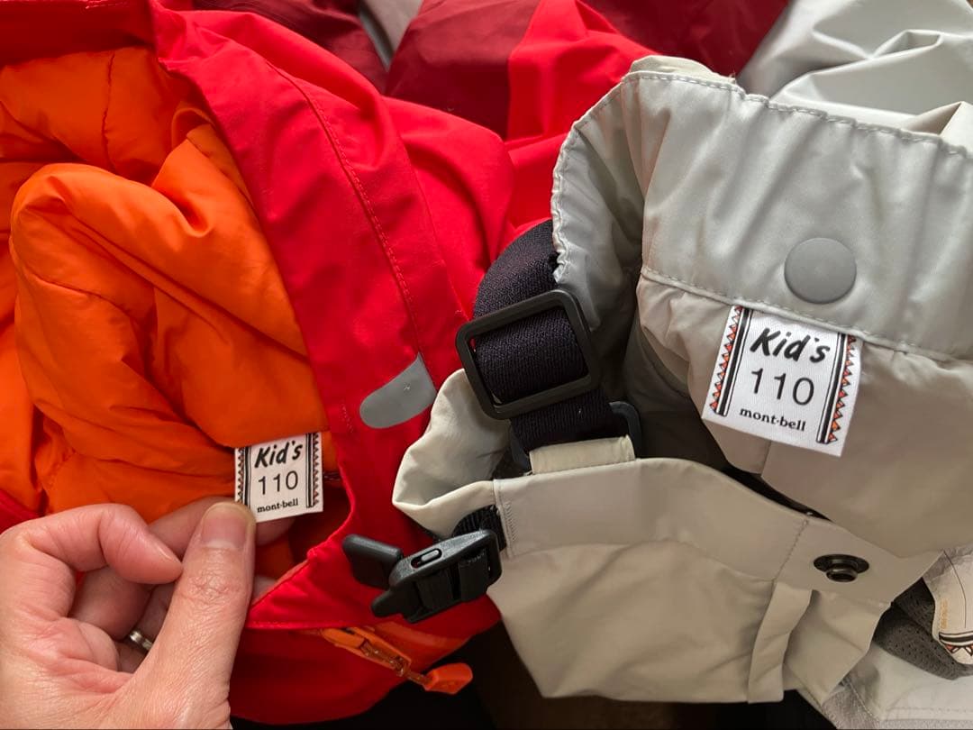 美品　モンベル　スキーウェア　110㎝