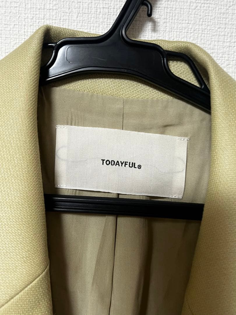 TODAYFUL Wool Over Jacket 38サイズ　グリーン