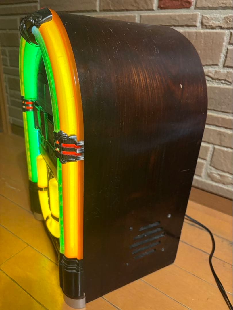 【中古】ジュークボックスミニ　レトロ　インテリア　 ジュークボックス ジャンク