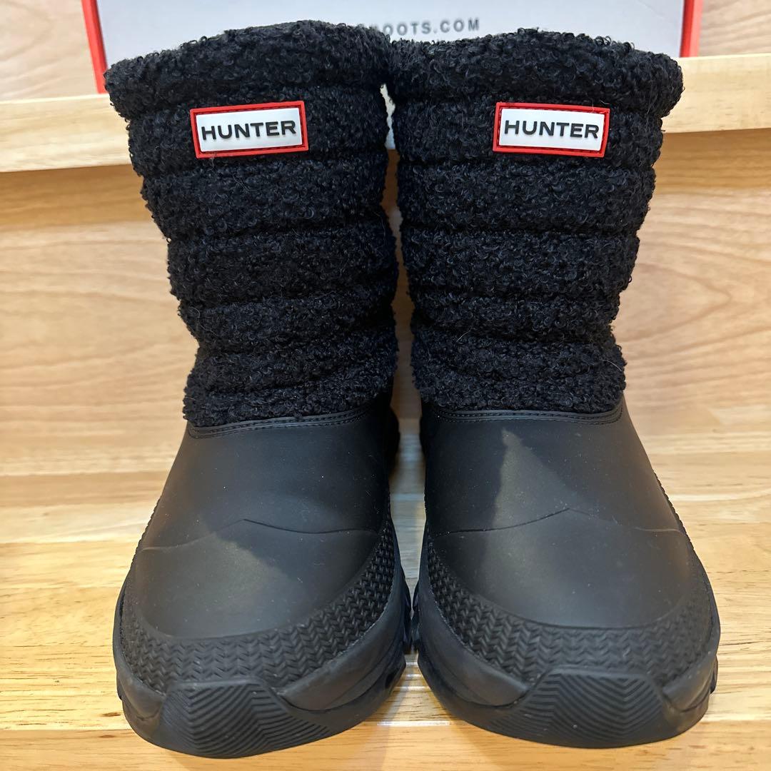 靴 HUNTER WOMEN SHERPA  BOOT SHORT 24.5
