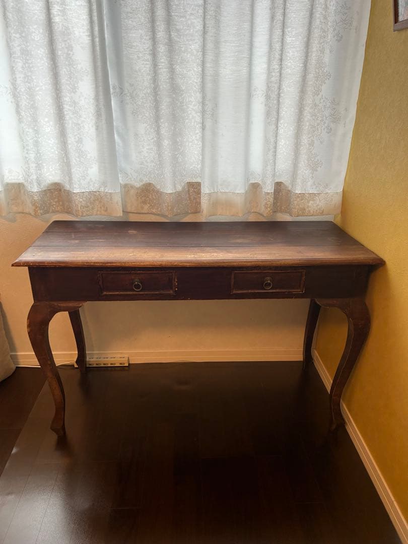 デスク　コンソールテーブル　アンティーク　アジア家具