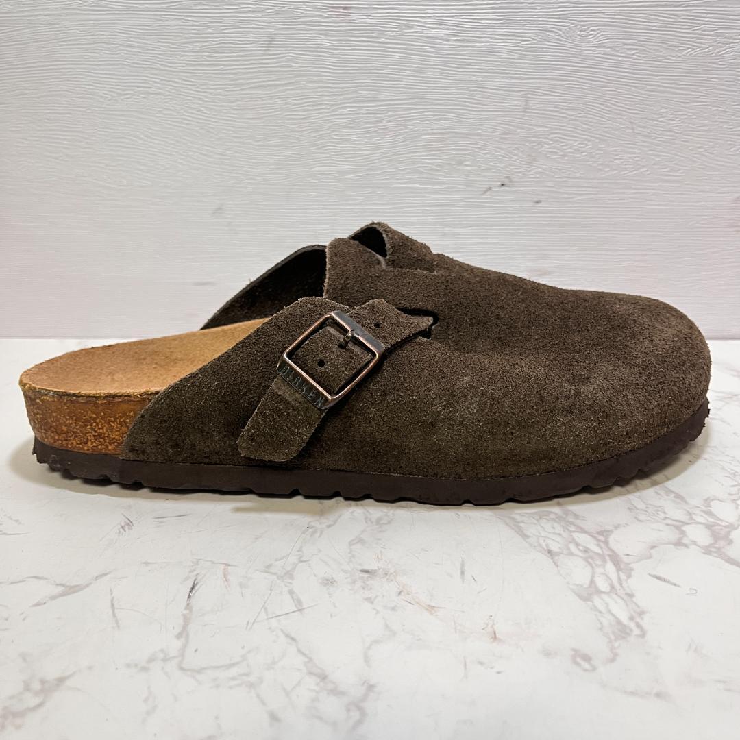 まゆたん ビルケンシュトック ボストン ブラウン 24cm ナロー幅 スウ