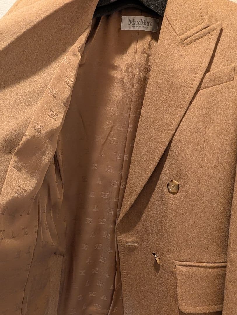 【新品正規品】 MAX MARA ピュア キャメル “オリンピア“ ジャケット