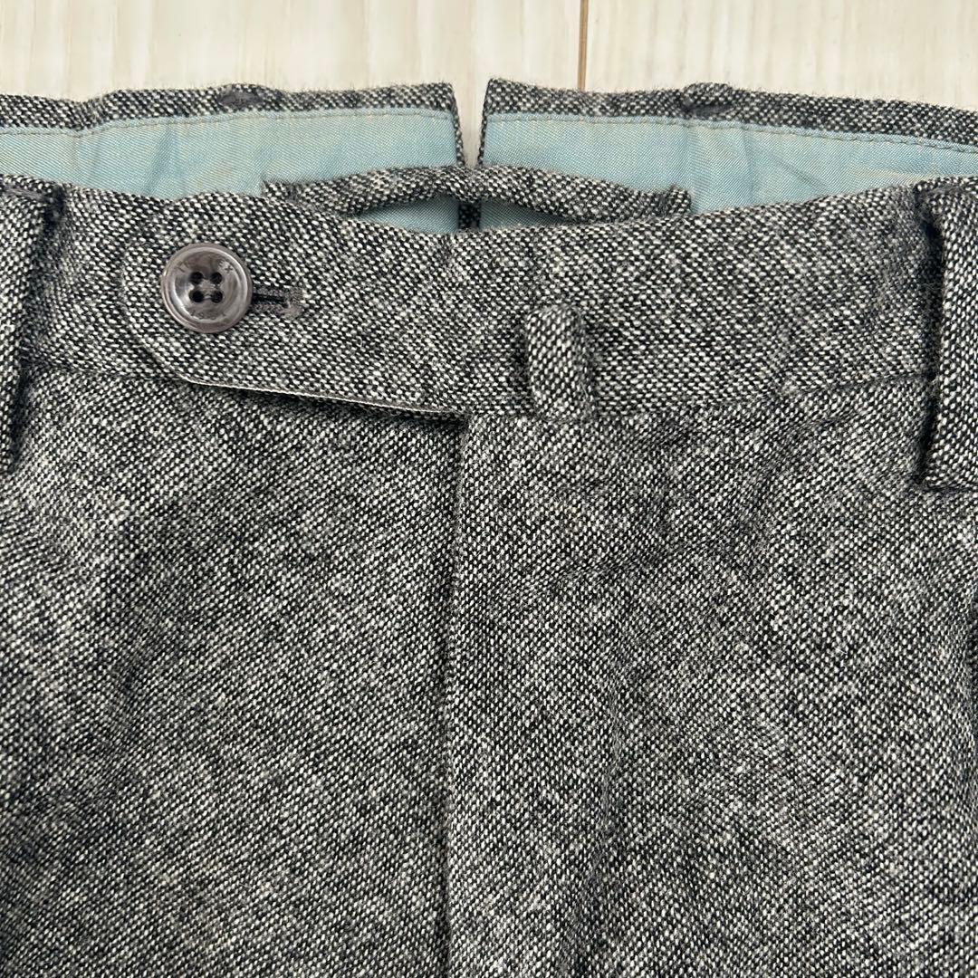 秋冬 46 incotex ツイード ホームスパン スラックス パンツ