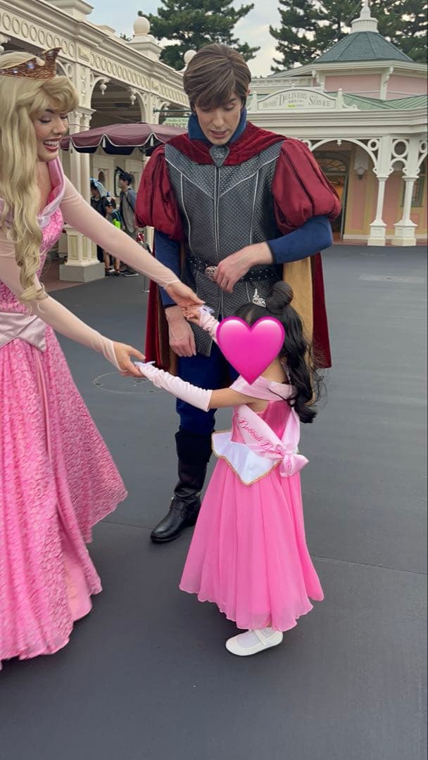 ビビディバビディブティック　オーロラ姫　ドレス　100