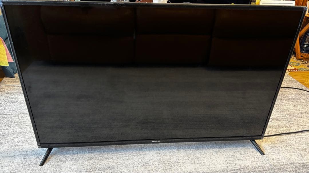 【動作確認済/送料込】43型maxzen 薄型テレビ スタンド付き