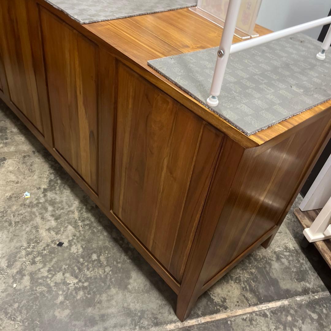 【チーク無垢材】◆ワイドチェスト◇雰囲気抜群◆程度良好！