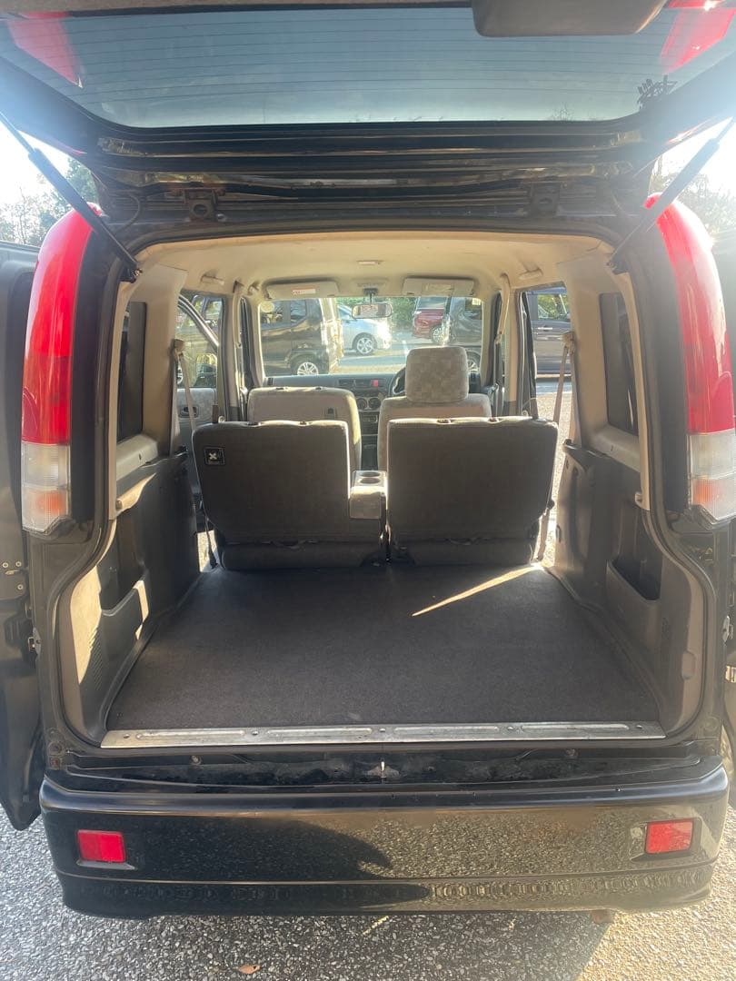 ホンダ バモス　黒 軽バン 2003年式