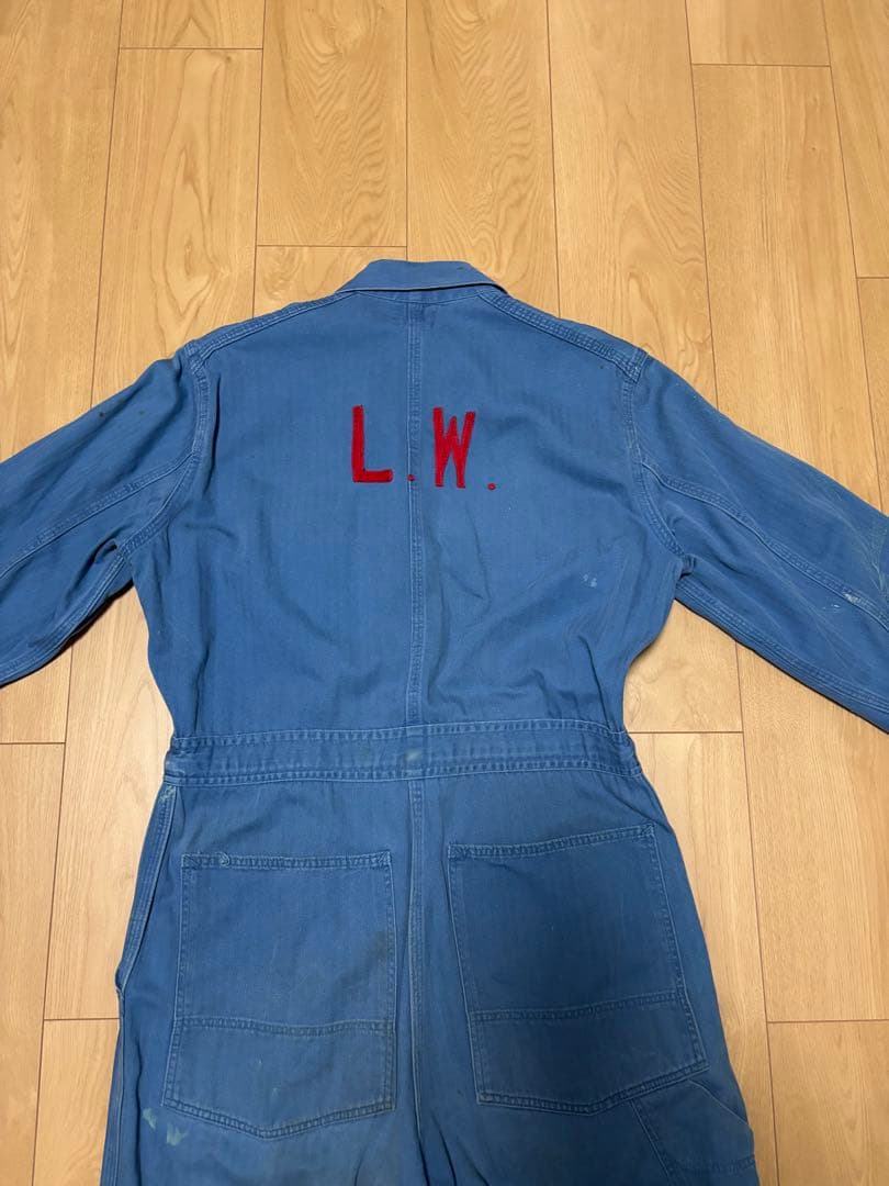 40s anderson オールインワン　ヘリンボーン　ヴィンテージ