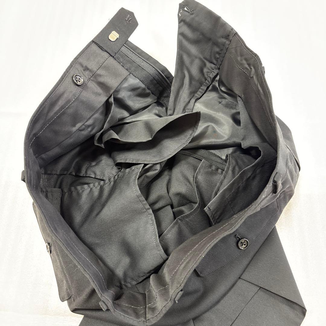 美品✨大きいサイズ LL相当 MEN'S BIGI ブラック無地 セットアップ