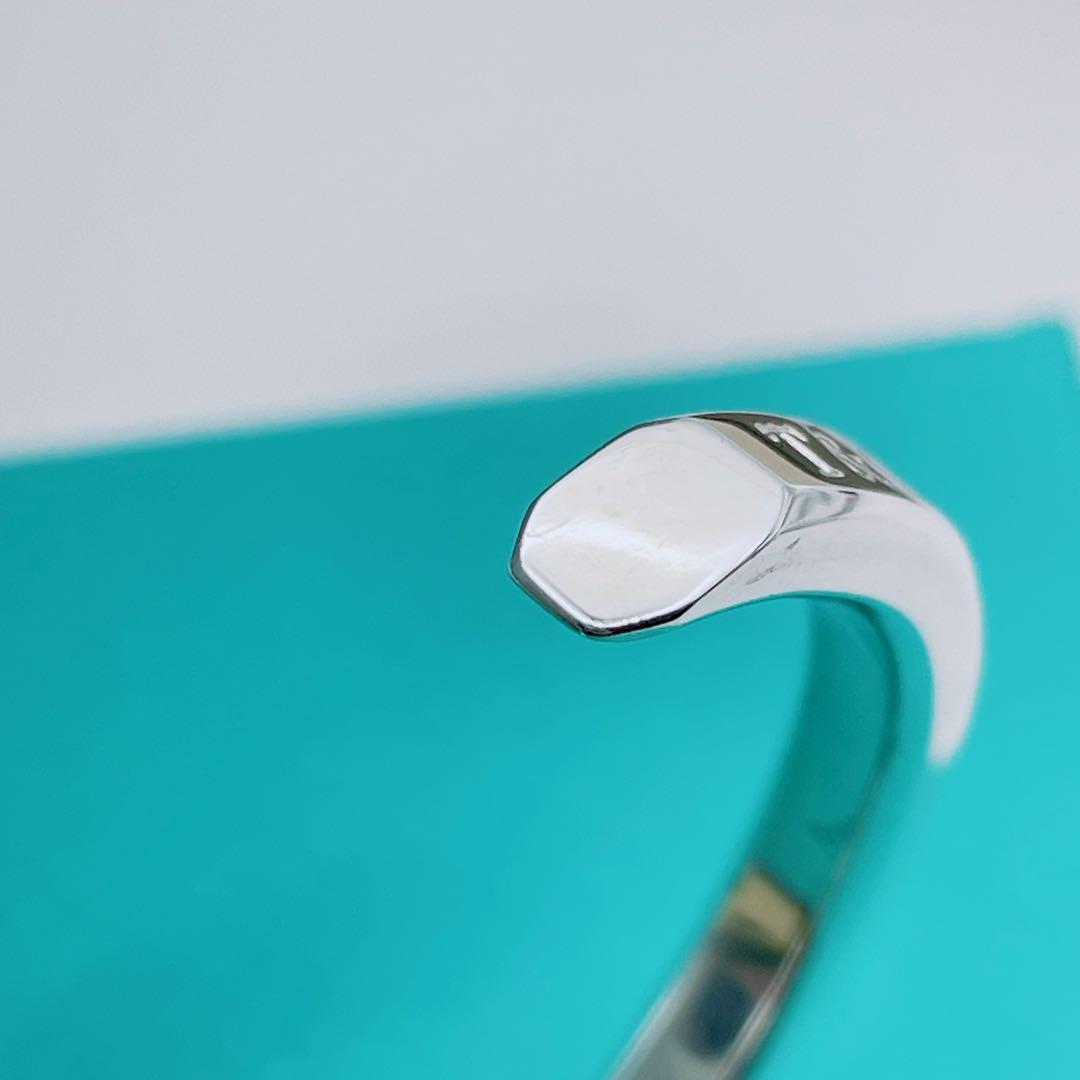 Tiffany & Co. メイカーズ　バングル　ナロー　カフ　シルバー