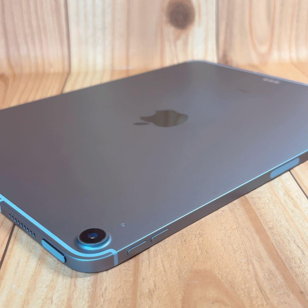 SIMフリー 本体 iPad Air 4 64 GB 042 ブルー 電池良好